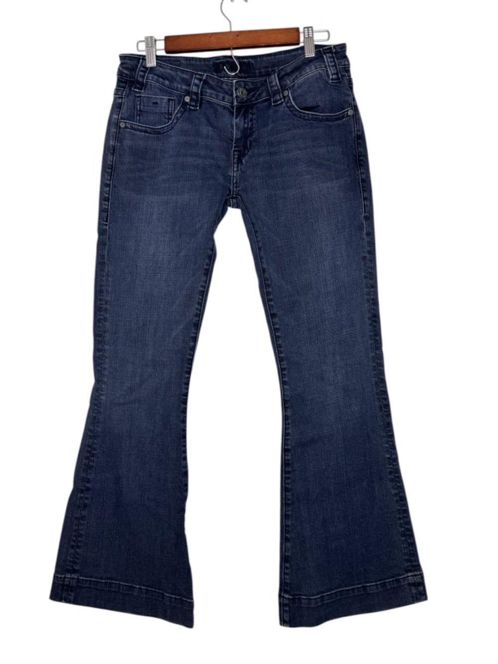 Rock & Roll Cowgirl Indigo Flare Jeans low rise